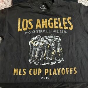 Fanatics Black Los Angeles Football Club T-Shirt